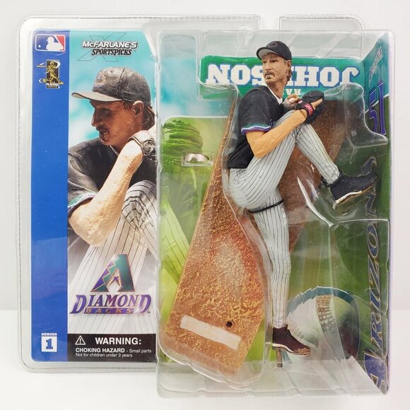 Arizona Diamondbacks Vintage Figure Randy Johnson McFarlane's Picks MLB Sealed - Picture 1 of 10